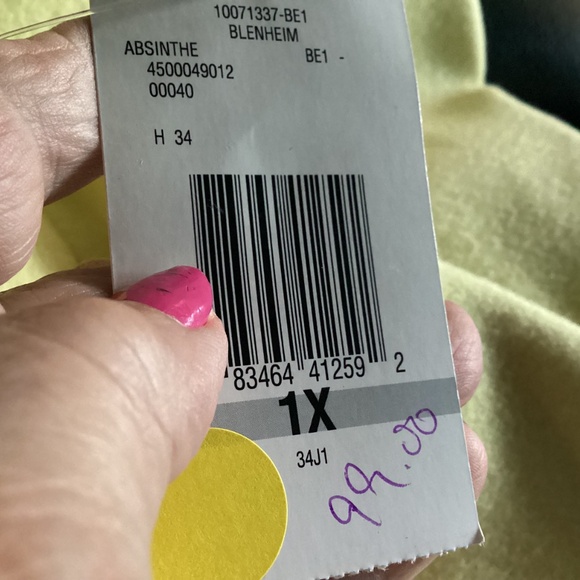 Evan Picone FALL. SIZE 1 X. SOFT BUTTERY YELLOW AMAZING STYLE , - Picture 10 of 12